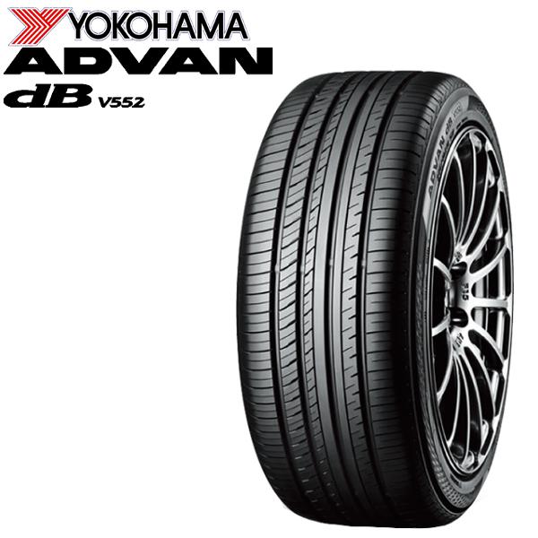 日本正規品 ヨコハマ タイヤ ADVAN dBデシベル V552 215/45R18 89W R2959 4本セット 個人宅でも送料無料｜howars
