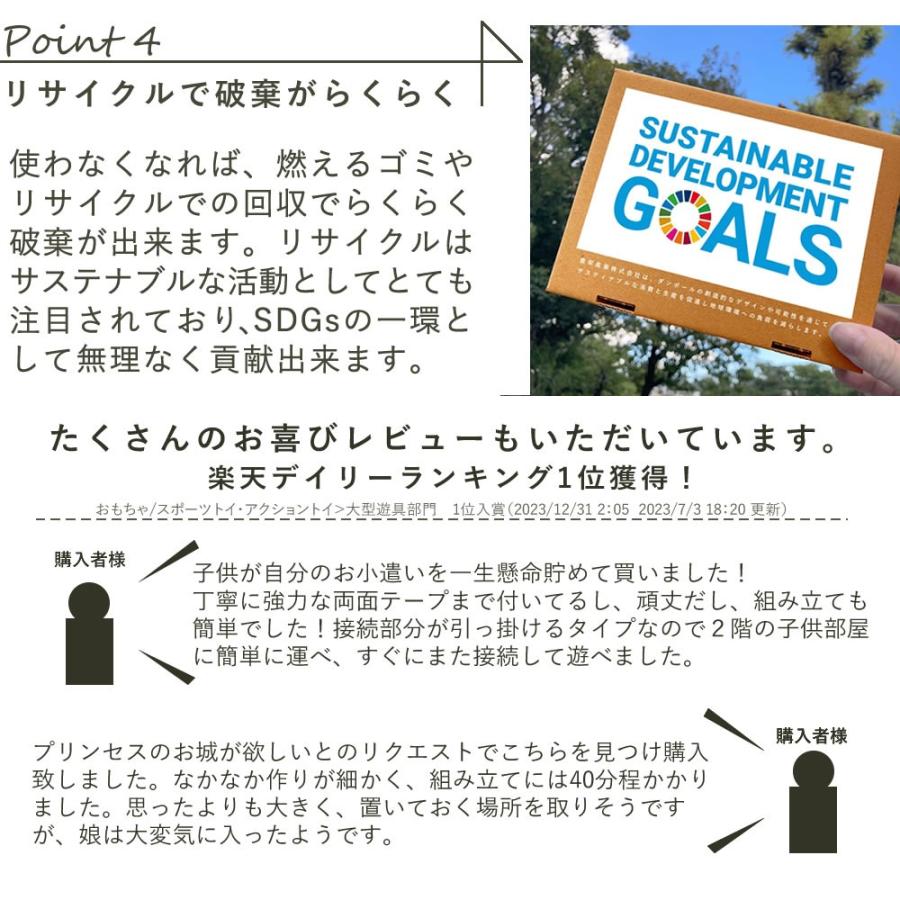 子供 お城 テント 遊具 室内遊具  子供用 キッズ オンリーキャッスル ダンボールハウ プレイハウス プレイテント 3歳 クリスマスプレゼント こども  nov  早得の画像