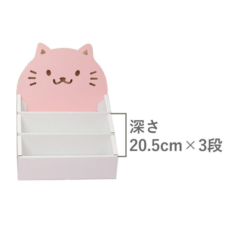 ネコデスク３点セット 学習机 キッズデスク ダンボール 段ボール 絵 絵本棚 ラック 0140 156 ダンボール家具のhoway ヤフー店 通販 Yahoo ショッピング