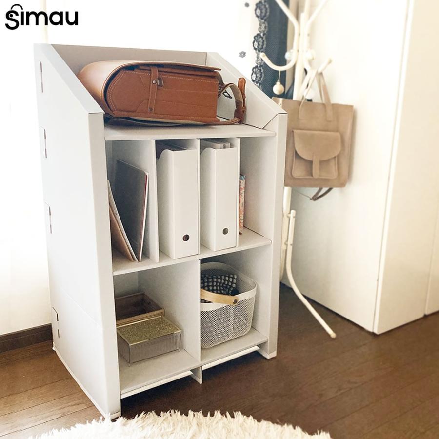 ランドセルラック ハンガーラック セット 白 KakeLu Simau｜ 衣装収納