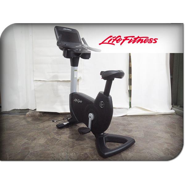 美品/Life Fitness/ライフ・フィットネス/ディスカバー/アップライト・バイク/有酸素運動/トレーニングマシン/エアロバイク/135