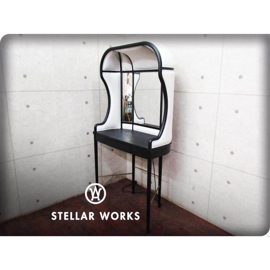新品/未使用品/STELLAR WORKS/FLYMEe取扱い/Laval vanity desk/oeo/ブラック/アッシュ材/ランクC/ホワイト/デスク/767,173円/ft8596k | 