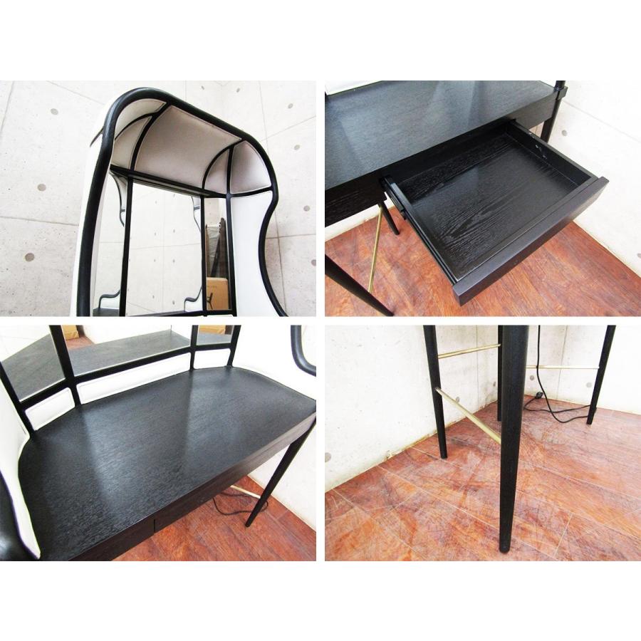 新品/未使用品/STELLAR WORKS/FLYMEe取扱い/Laval vanity desk/oeo/ブラック/アッシュ材/ランクC/ホワイト/デスク/767,173円/ft8596k |  | 06
