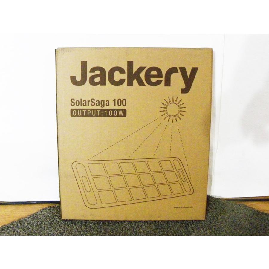 Jackryソーラーパネル SolarSaga 100 未使用品 □新品□未使用品□Jackery□SolarSaga 100(100W/20V)□ポータブル太陽