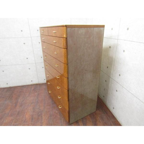 未使用品 府中家具 府中木工 バーズアイメープル ワードローブ