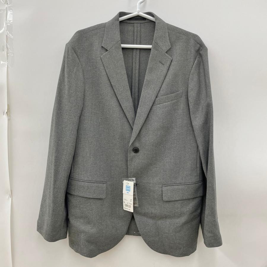 テーラードジャケット ユニクロ UNIQLO スリムフィット L 感動