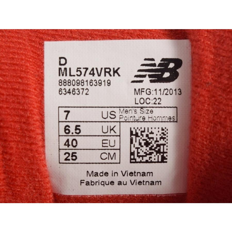 ☆ 美品 new balance スニーカー 25cm UK6.5 レッド ブラック ML574VRK ワイズD 574 ニューバランス 1902LS580 :1902LS580:ハウマッチYahoo!店 - 通販 - Yahoo!ショッピング