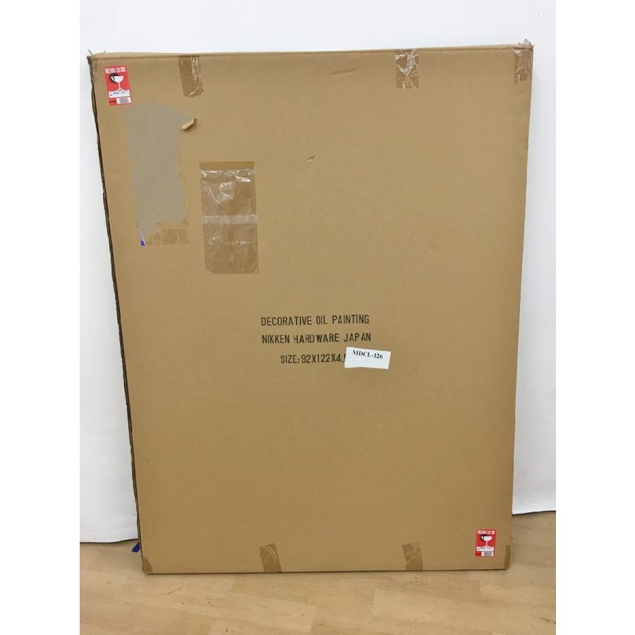 アートパネル DECORATIVE OIL PAINTING NIKKEN HARDAWARE JAPAN 90×120 手描き 油絵 インテリア 未使用 2208LO020_7