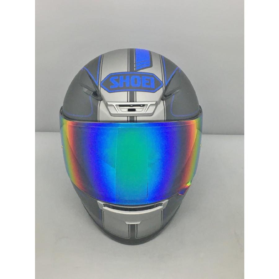 ショーエイ SHOEI バイク用フルフェイスヘルメット Z-7 FLAGGER TC-2 BLUE/BLACK マットカラー 2017年製 57cm Mサイズ 日本製 2401LS199 |  | 03