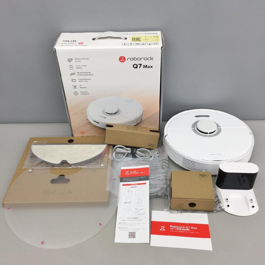 ロボット掃除機 Q7 MAX Q380RR Roborock ホワイト 吸引掃除/水拭き 美品 2409LR258 |  | 01