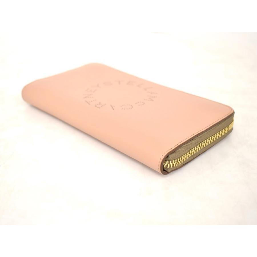 ステラマッカートニー STELLA McCARTNEY 長財布 ピンク系 ラウンド