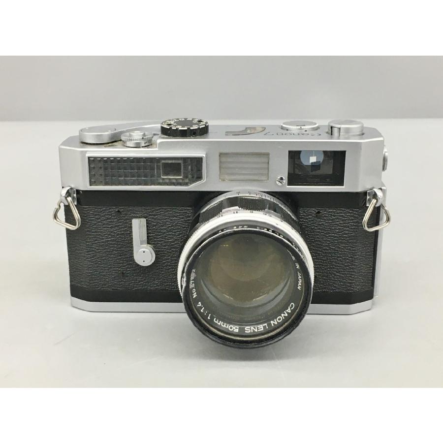 フィルムカメラ CANON 7型 50mm F:1.4レンズ付き キヤノン CANON 現状品 → 2411LS303 | 