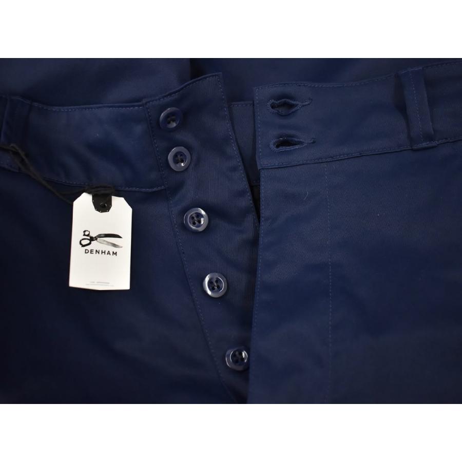 デンハム DENHAM SMALL ワークパンツ ネイビー 01-22-01-10-091 未使用