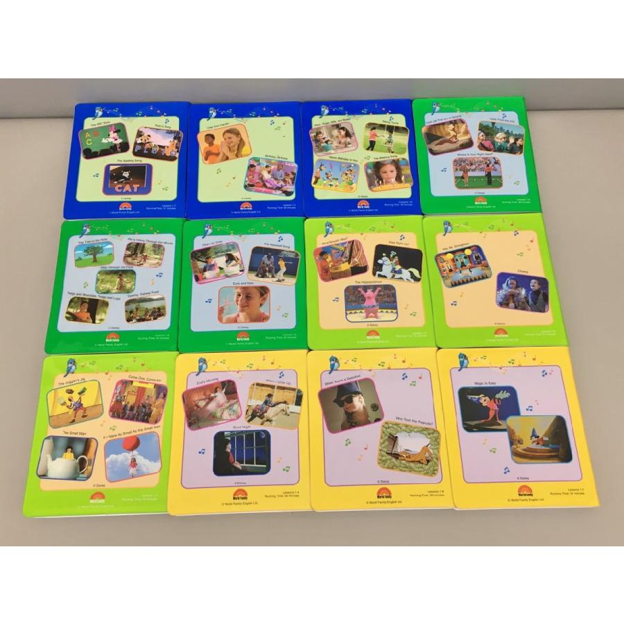 DWE ディズニー英語システム ストレートプレイDVD計12本セット ガイド