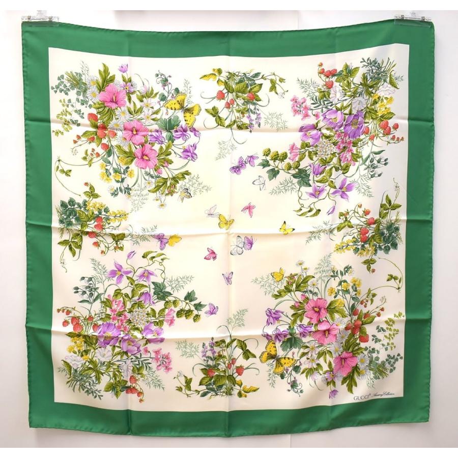 グッチ スカーフ フローラルブーケ GUCCI アクセサリーコレクション 2502LA040 |  | 02