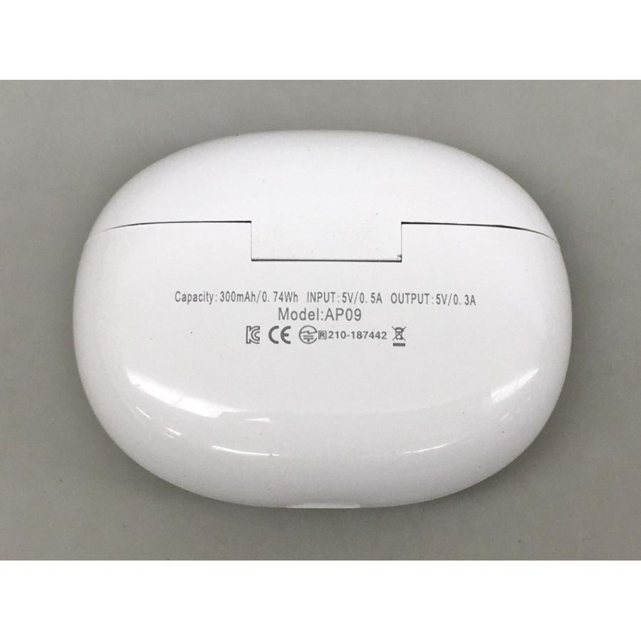 Bluetooth ワイヤレスイヤホン AP09 ホワイト 2507LS252 : ハウマッチ 