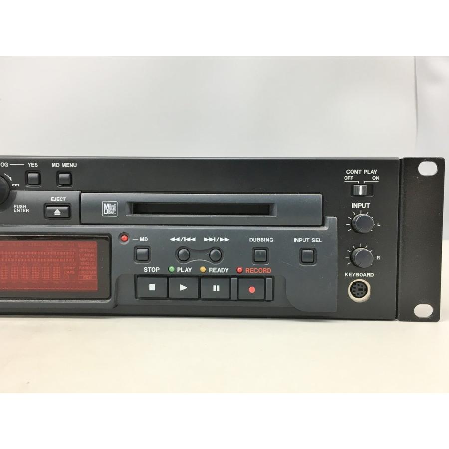 CD/MDコンビデッキ MD-CD1 MKIII タスカム TASCAM 2012年製 リモコン