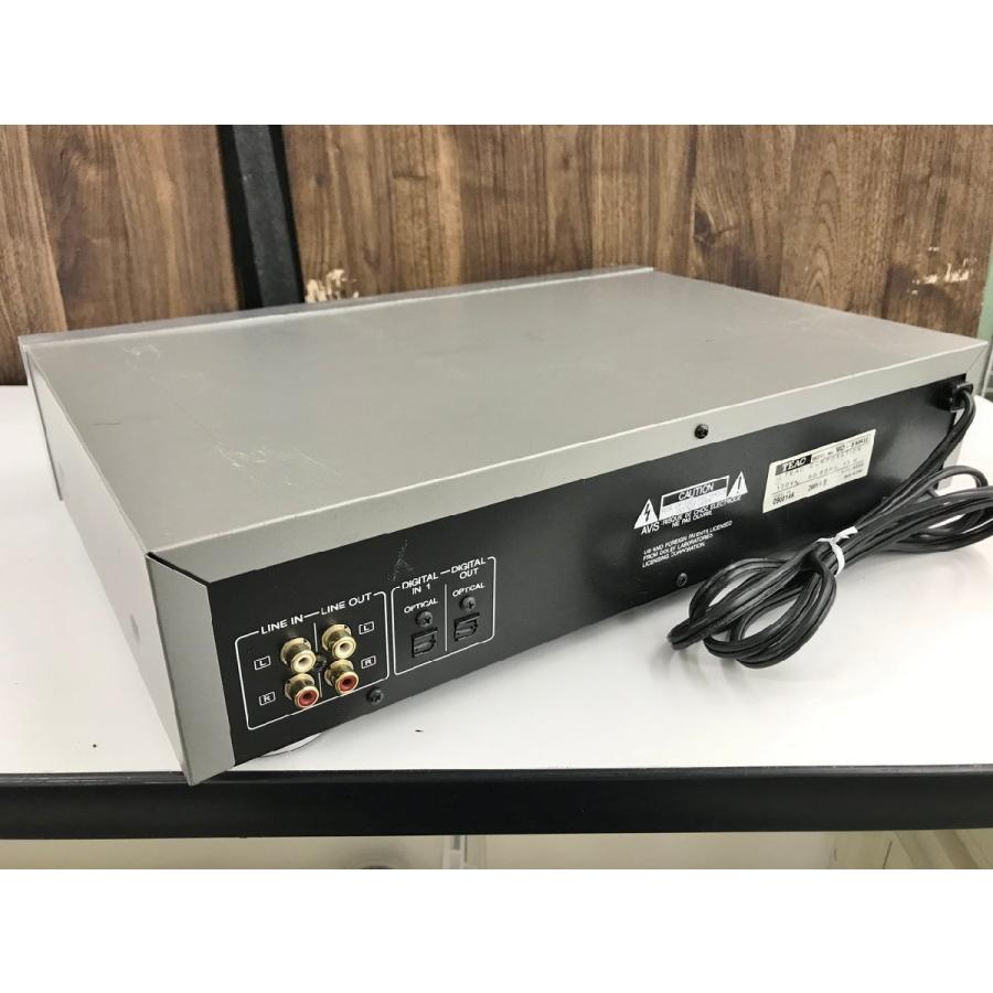 【美品】TEAC MD-5MKII ティアック MDデッキ ミニディスクデッキ MD-5 MKII シルバー ティアック TEAC ［静岡市