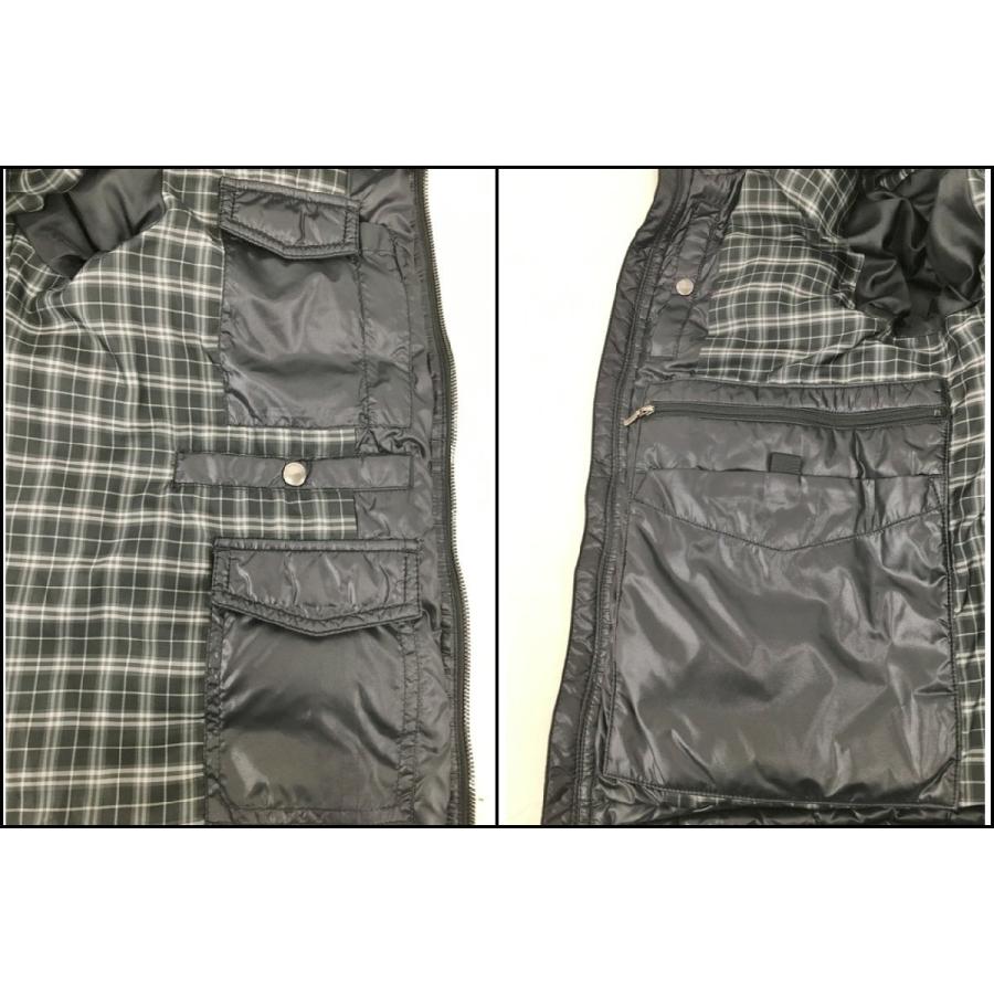 バーバリーブラックレーベル BURBERRY BLACK LABEL ダウンジャケット M