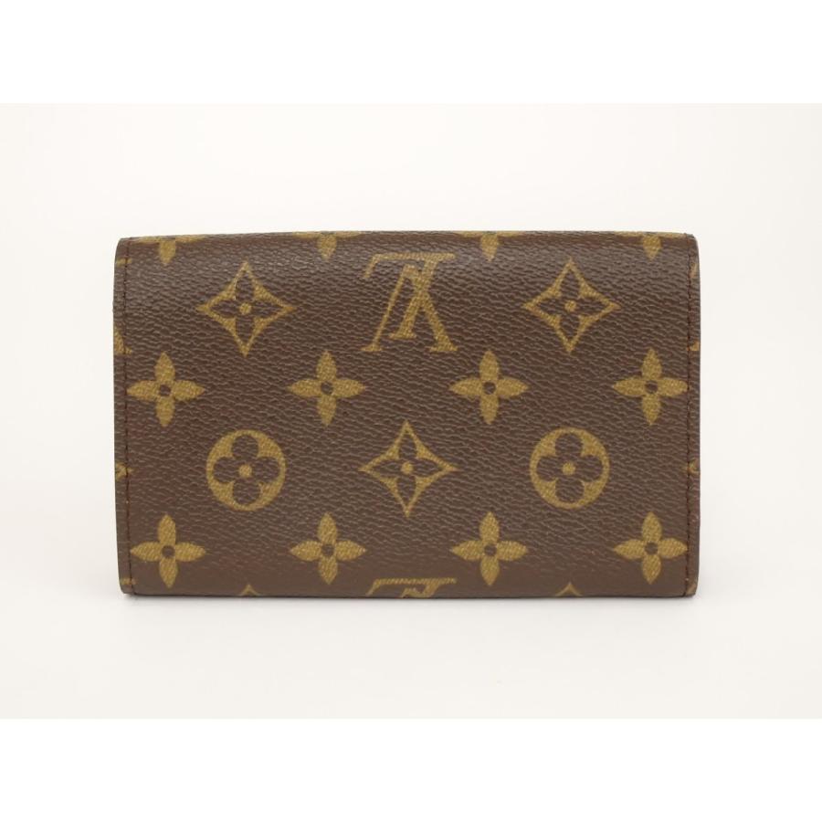 ルイヴィトン LOUIS VUITTON 二つ折り財布 モノグラム ポルトモネ