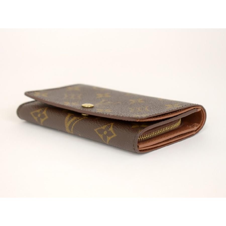 ルイヴィトン LOUIS VUITTON 二つ折り財布 モノグラム ポルトモネ