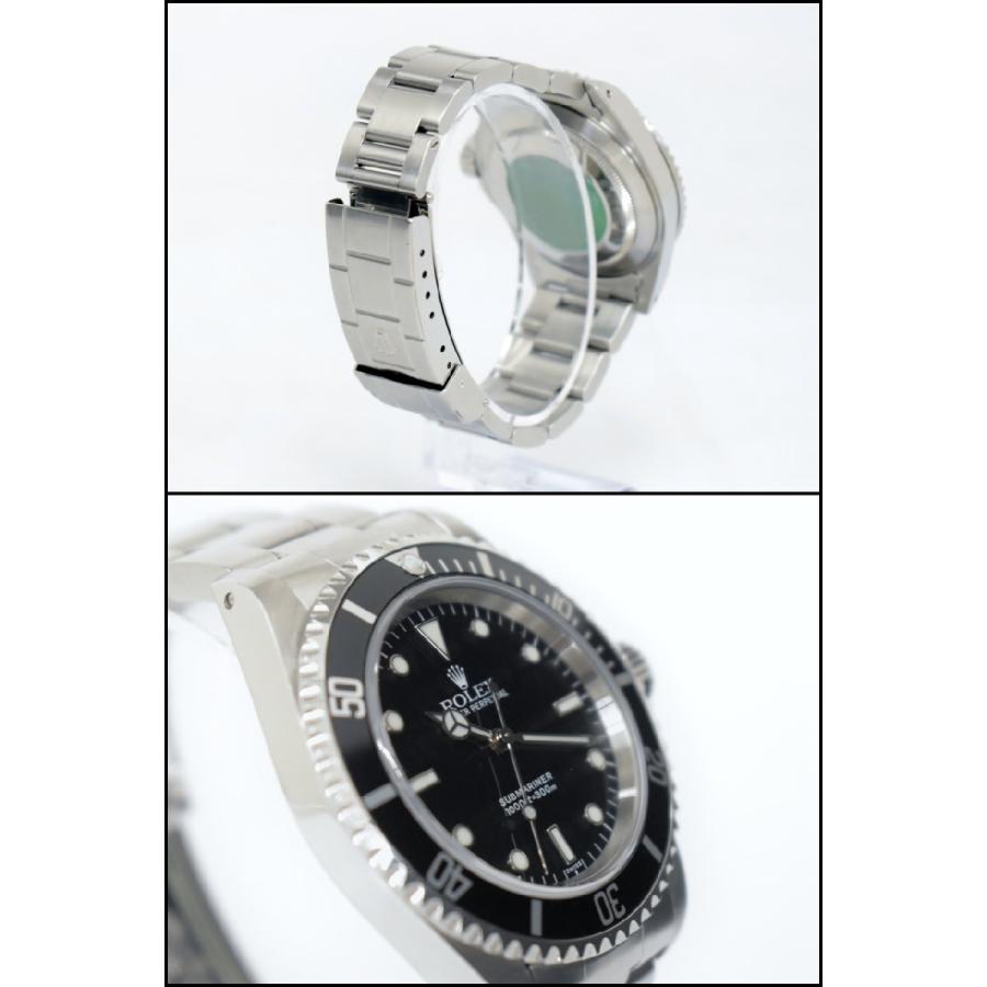 ロレックス ROLEX 腕時計 サブマリーナノンデイト 14060 3000 メンズ 自動巻き SS/サファイアクリスタル 黒文字盤 OH済み → 2509LR044 |  | 03