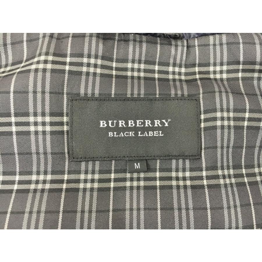 バーバリーブラックレーベル BURBERRY BLACK LABEL ダウンベスト M