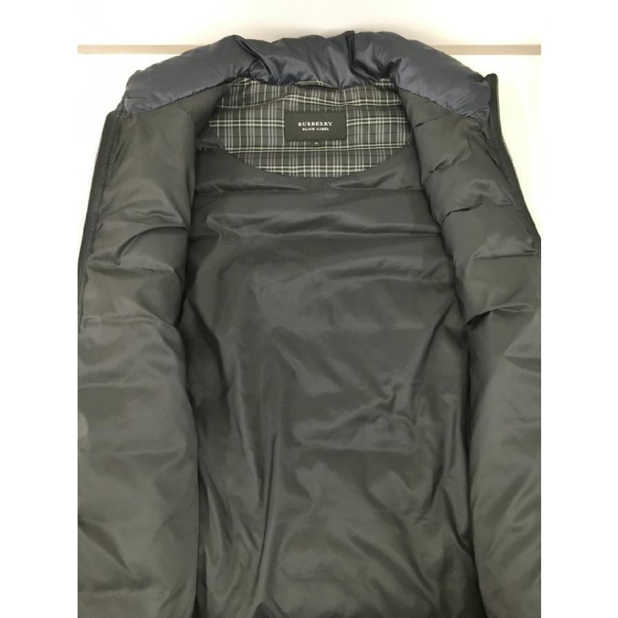 バーバリーブラックレーベル BURBERRY BLACK LABEL ダウンベスト M 長袖 ネイビー ダウン95％ 2509WT002 バーバリーブラックレーベル BURBERRY BLACK LABEL ダウンベスト M