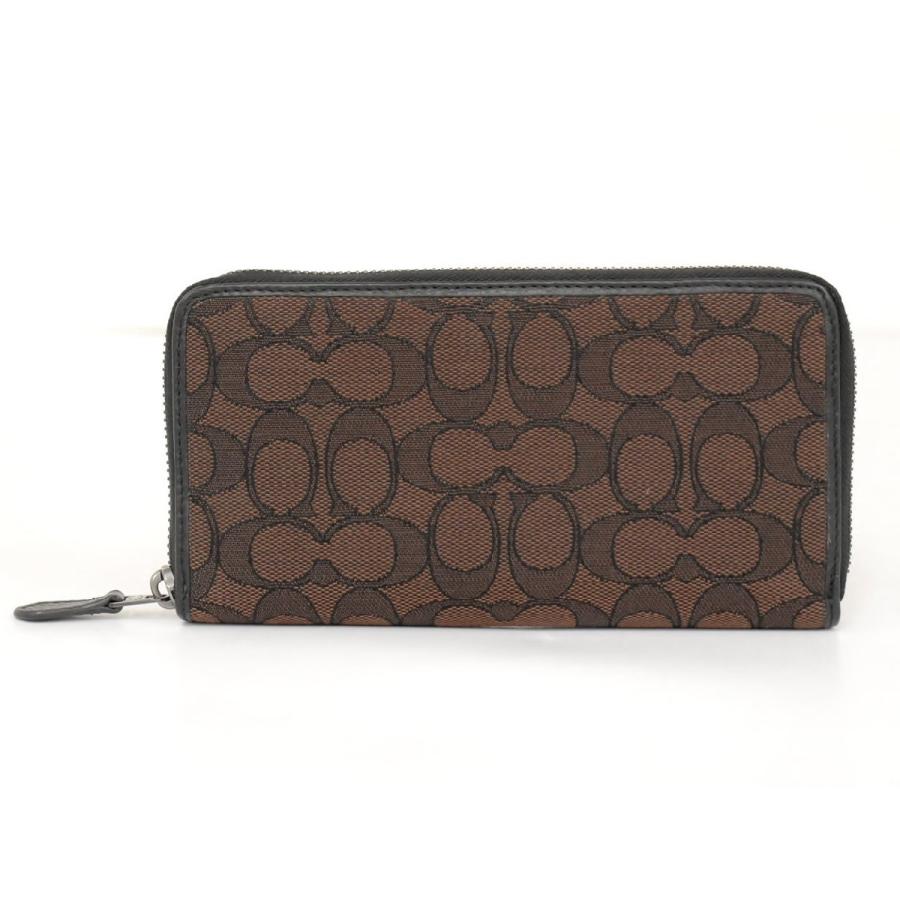 nanamoji様正規品COACH シグネチャー型押し長財布ホース&キャリッジ コーチ COACH 長財布 ラウンドファスナー シグネチャー C7387