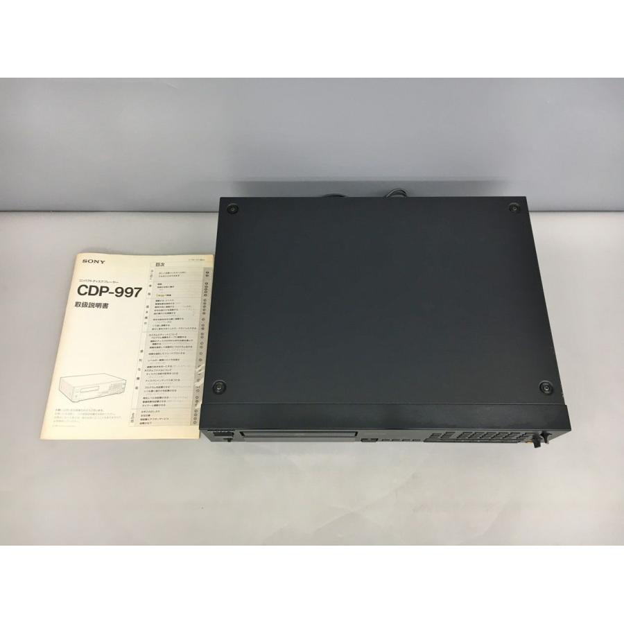 コンパクトディスクプレーヤー CDプレーヤー CDP-997 ソニー SONY 取扱