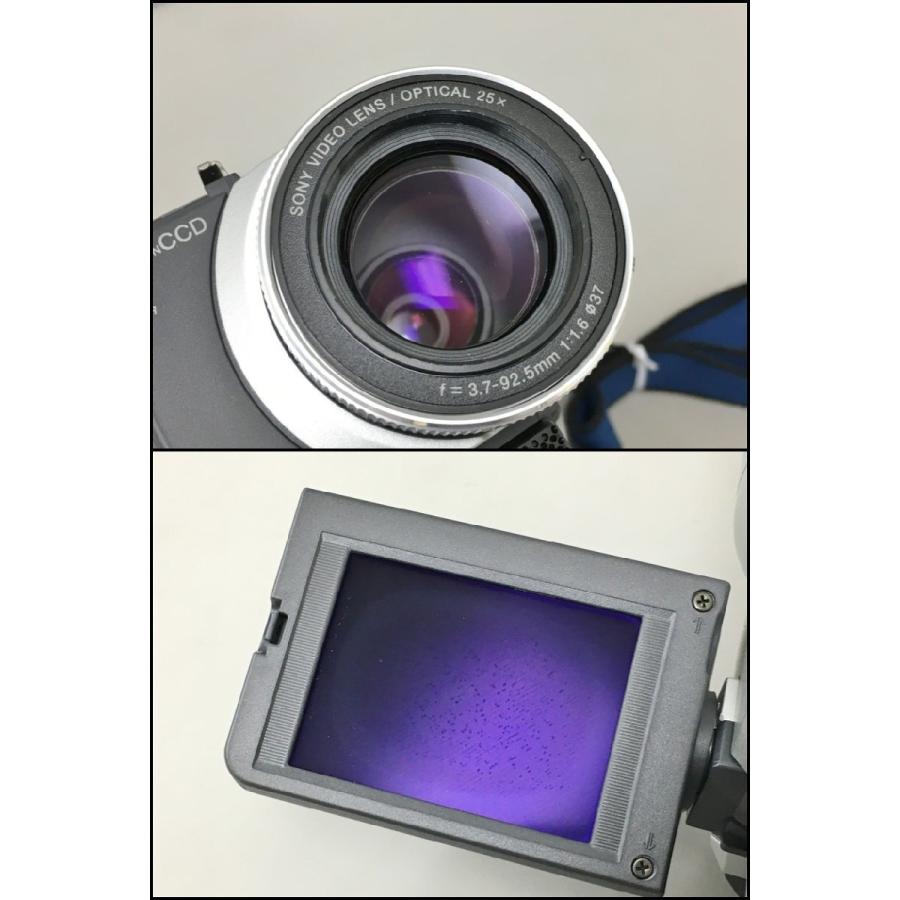 ソニー SONY デジタルビデオカメラ ハンディカム DCR-TRV225 収納