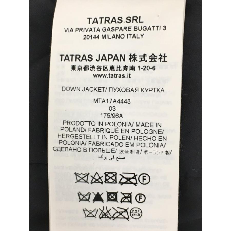 タトラス TATRAS ダウンジャケット 03 長袖 ブラック 2511WT028