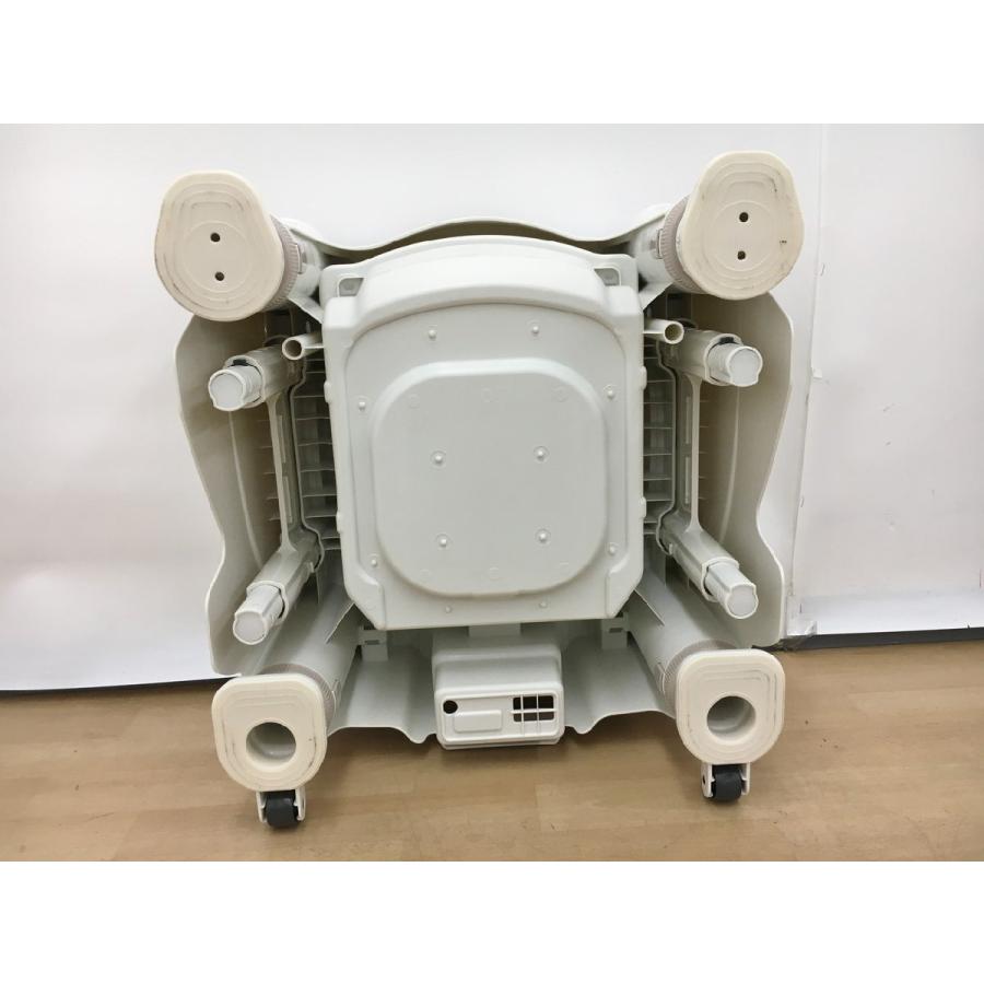 アロン化成 安寿 ポータブルトイレ らくゾウくん FX-30S 標準便座 ミストブルー 未使用 2512LR135_6