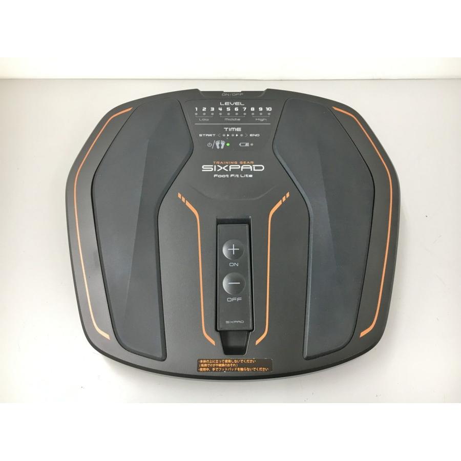 フィットネス機器 SIXPAD FOOT Fit Life SE-AH00A エムティージー MTG ブラック シックスパッド フットフィットライト 2512LR255 | 