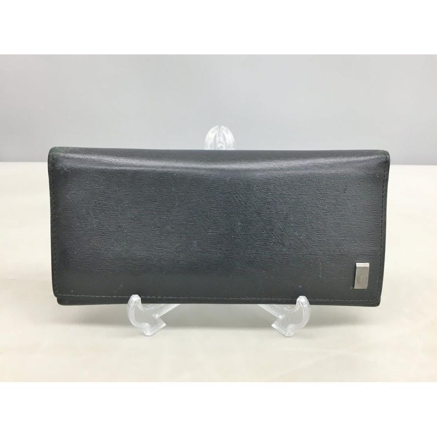 ダンヒル dunhill 長財布 ブラック 箱・ギャランティカード付き 2512LS146 | 