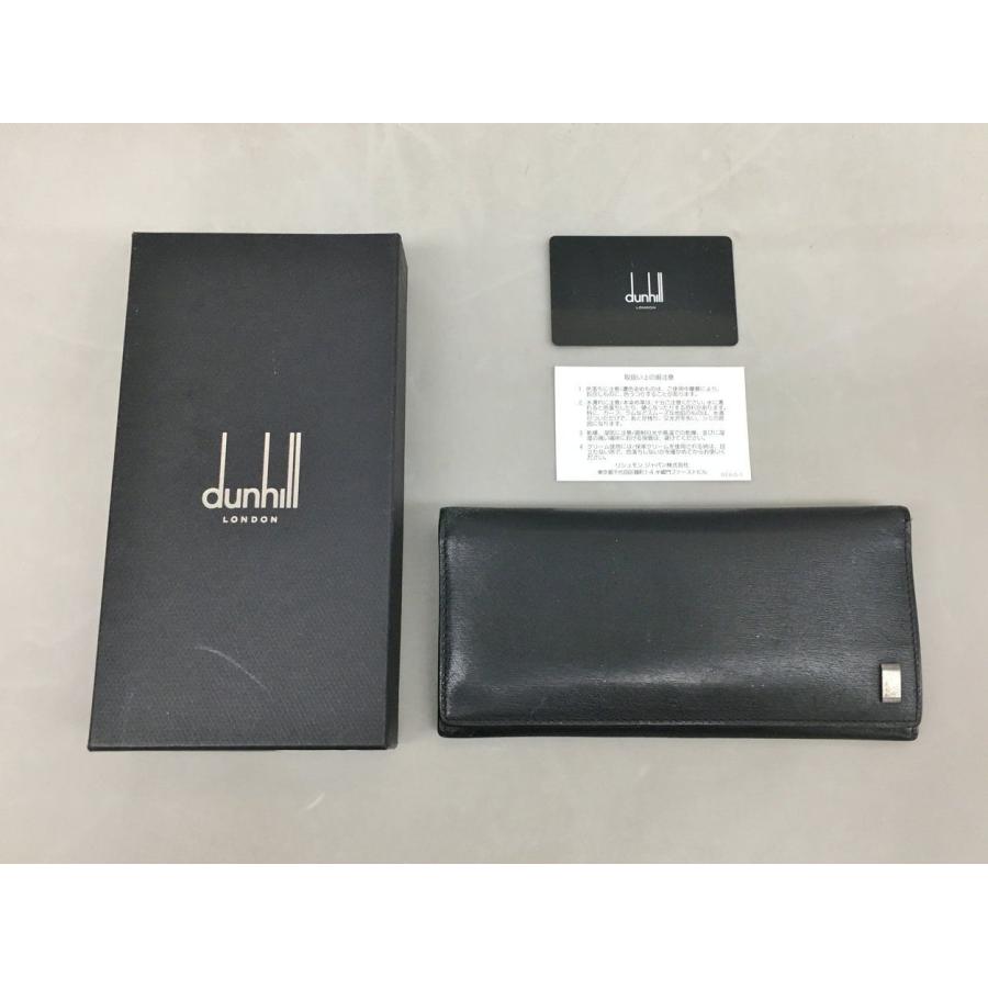 ダンヒル dunhill 長財布 ブラック 箱・ギャランティカード付き 2512LS146 |  | 01