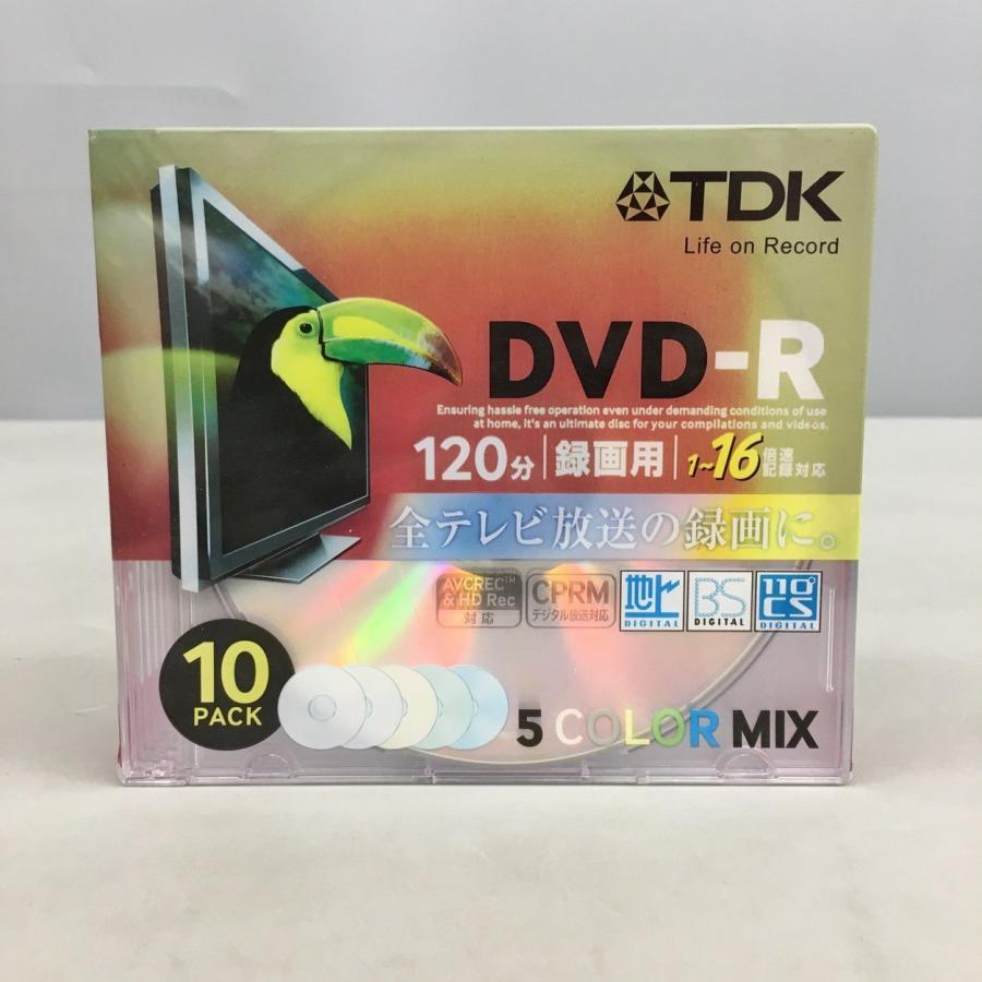 DVD-R 10枚入り DR120DMC10UD 録画用 120分 4.7GB 1-16倍速 CPRM対応 TDK 未開封 2601LR044 | 