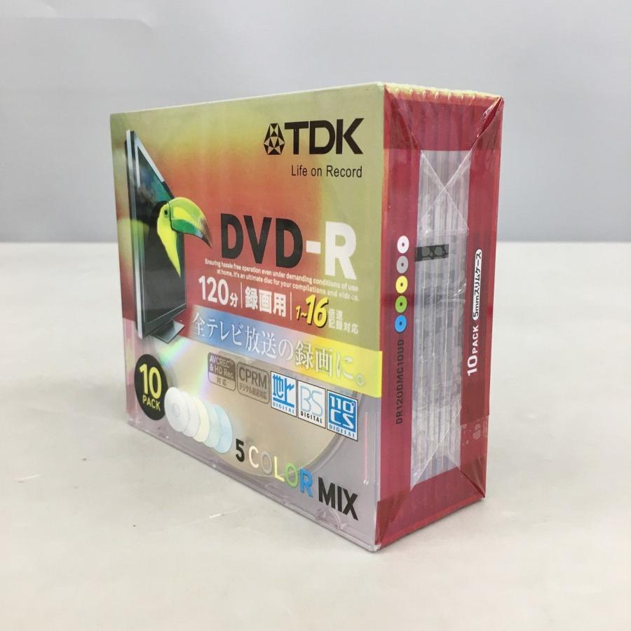 DVD-R 10枚入り DR120DMC10UD 録画用 120分 4.7GB 1-16倍速 CPRM対応 TDK 未開封 2601LR044 |  | 01