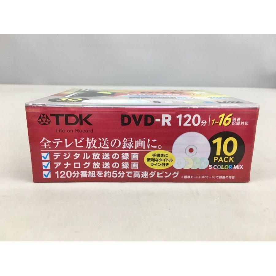 DVD-R 10枚入り DR120DMC10UD 録画用 120分 4.7GB 1-16倍速 CPRM対応 TDK 未開封 2601LR044 |  | 03
