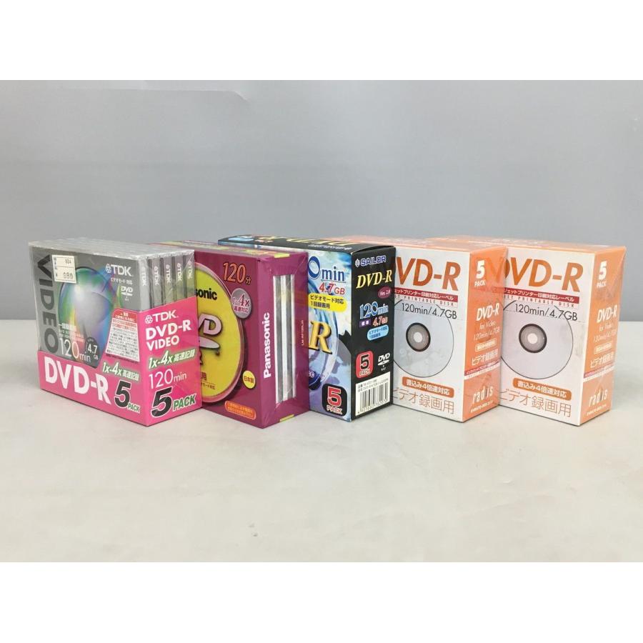 DVD-R 25枚セット 録画用 120分 4.7GB Panasonic TDK SAILOR radius 未開封 2601LR045 |  | 01
