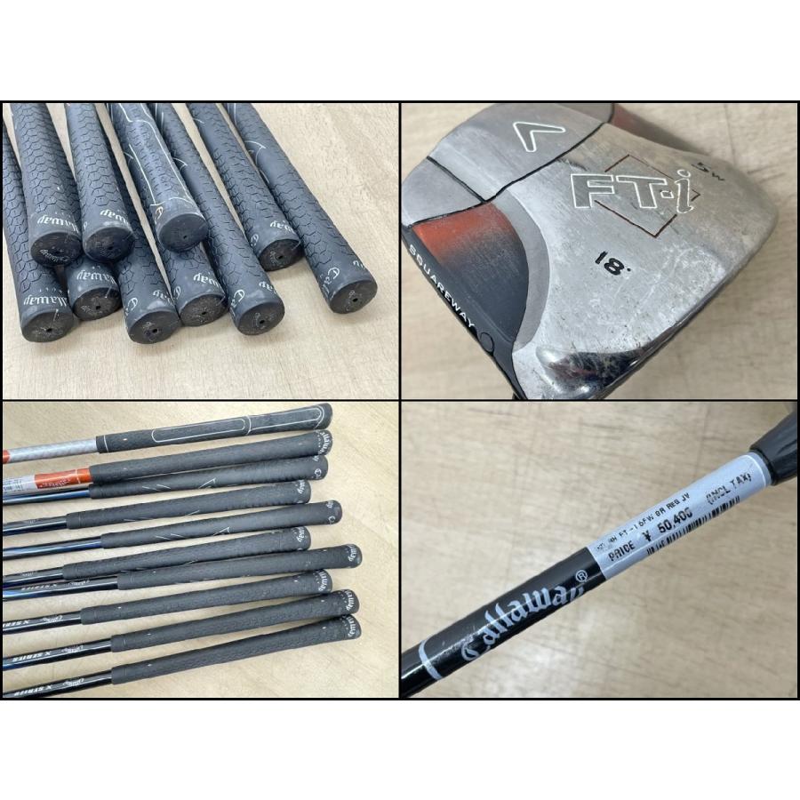 キャロウェイ Callaway ゴルフクラブ10本セット キャディバッグ付 右利き用 FLEX：R FT-I / X20 2601LR063_7