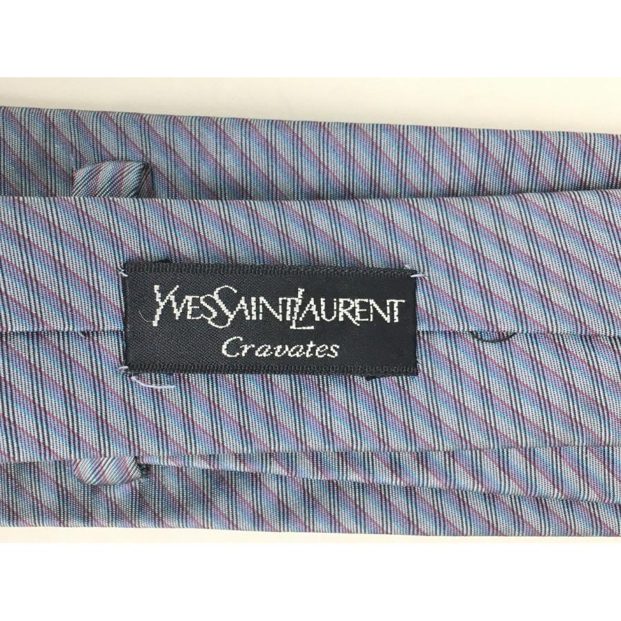 イヴサンローラン Yves Saint Laurent ネクタイ メンズ 絹100% 2601LR151 |  | 05