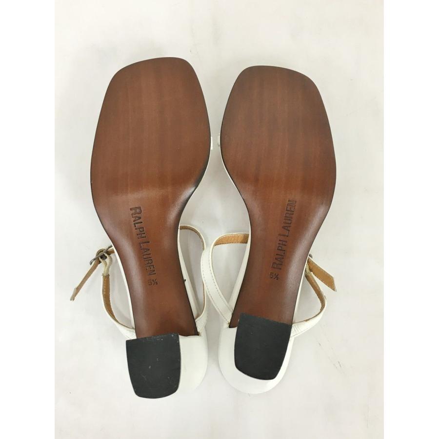 レディース ラルフローレン Ralph Lauren サンダル 5 1/2 ホワイト 収納袋 箱付き 2601LR175 |  | 04
