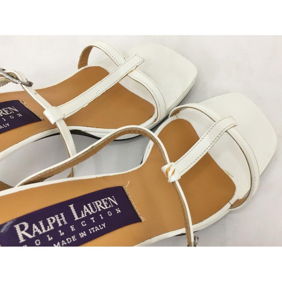 レディース ラルフローレン Ralph Lauren サンダル 5 1/2 ホワイト 収納袋 箱付き 2601LR175 |  | 06