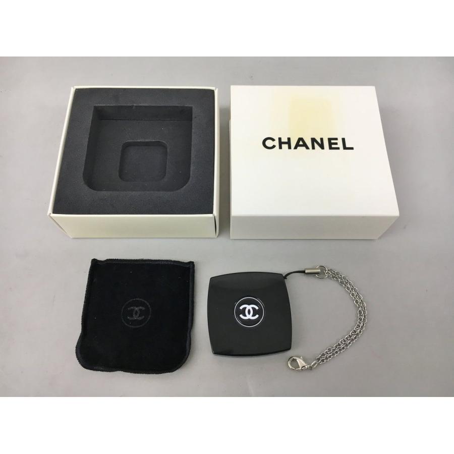 シャネル CHANEL コンパクトミラーチャーム 箱・保存袋付き 2601LS261