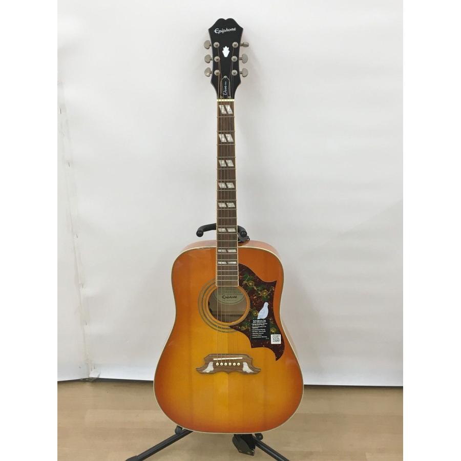 Epiphone エピフォン DOVE PRO VB エレアコ ソフトケース付き Epiphone DOVE Studio (DOVE Pro) Violinburst ダブ エレアコギター ギター