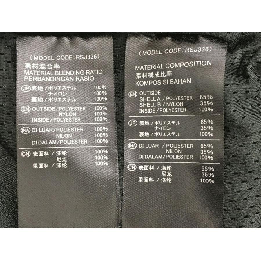 タイチ TAICHI レーサーメッシュジャケット L ブラック RSJ336 バイク