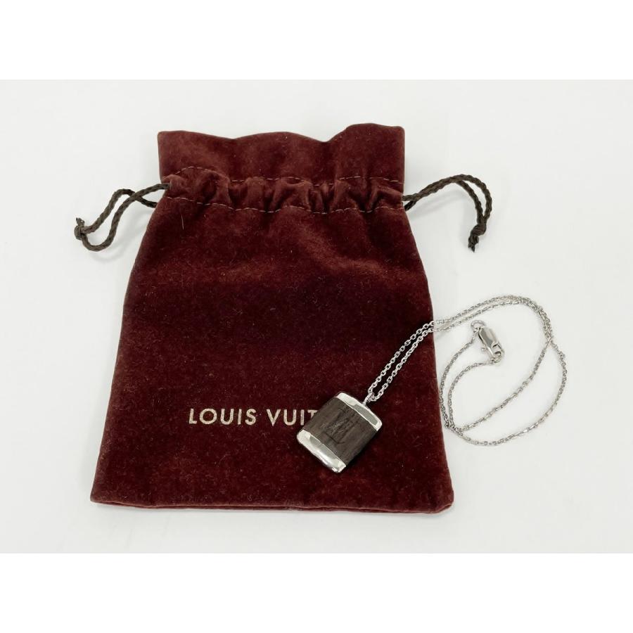ルイヴィトン LOUIS VUITTON ペンダントネックレス パンダンティフ・ボワ M65372 保存袋付き 2602LA015 |  | 01
