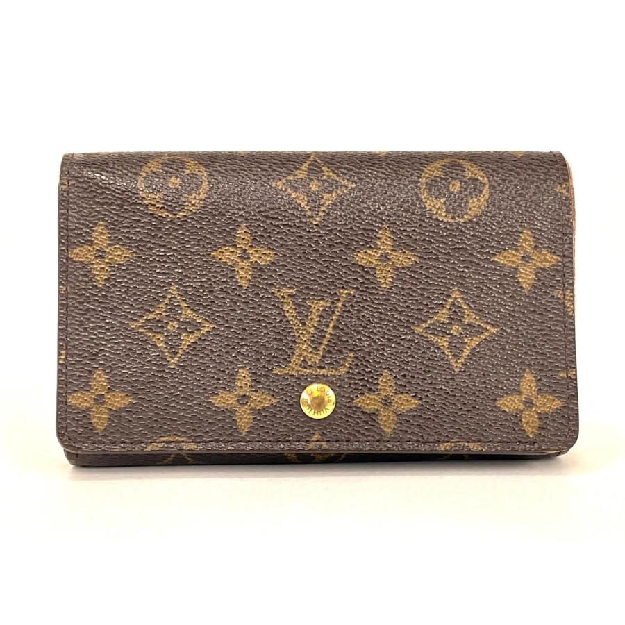 ルイヴィトン LOUIS VUITTON 財布 ポルトモネビエトレゾール M61730 L字ファスナー 二つ折り財布 2602LA018 | 