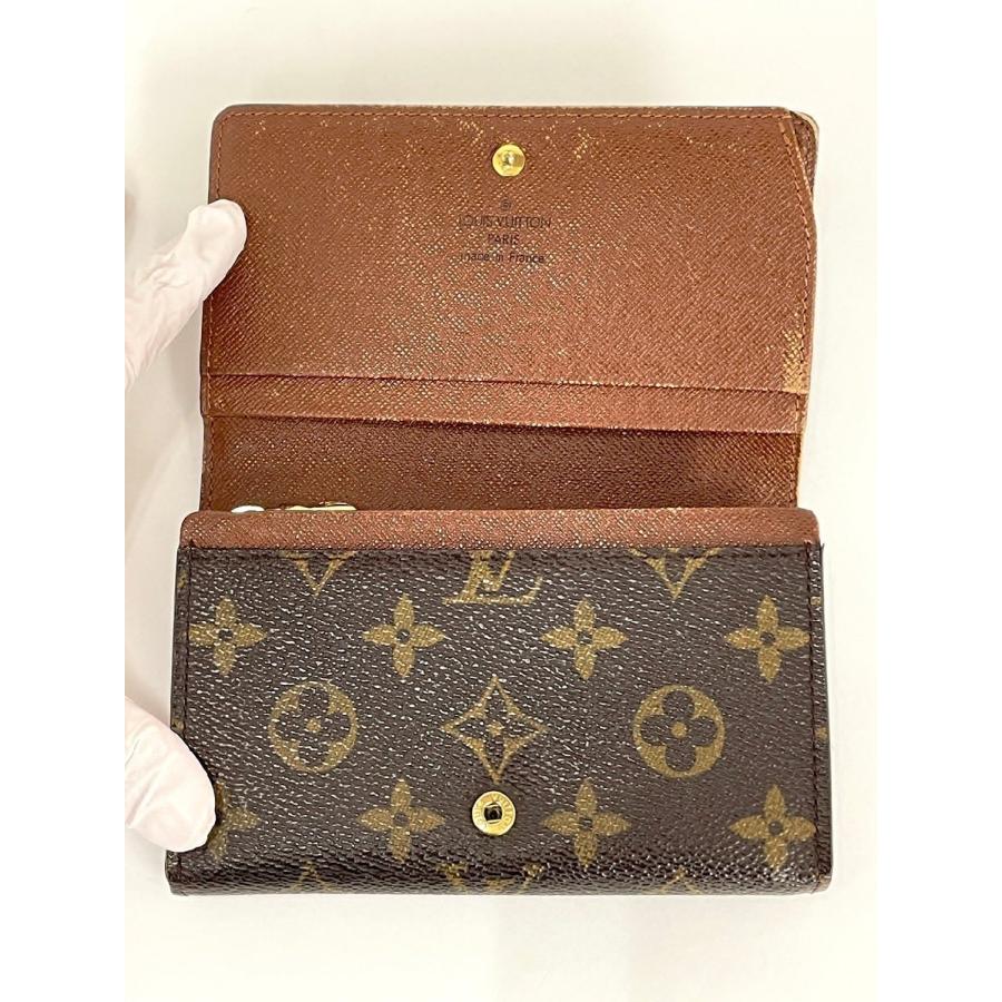 ルイヴィトン LOUIS VUITTON 財布 ポルトモネビエトレゾール M61730 L字ファスナー 二つ折り財布 2602LA018 |  | 05